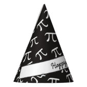 Piの多く – 数学 – ハッピーPi日パーティー帽子 パーティーハット (左)