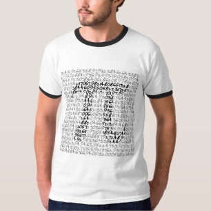 PIの数学の定数 Tシャツ