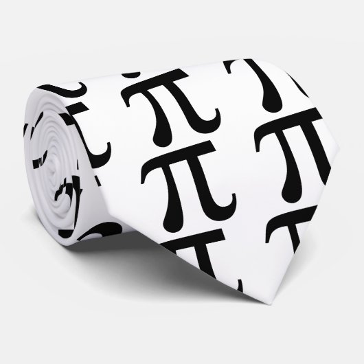 Piの数学の記号 ネクタイ (ロール)
