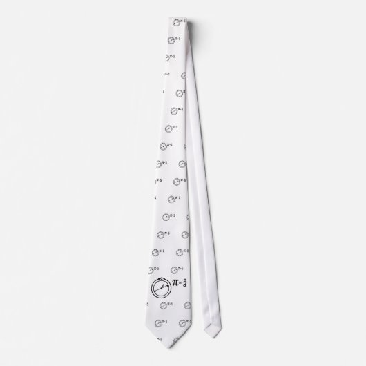 Piの数学定義 ネクタイ (正面)