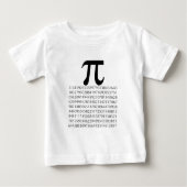 piの数学 ベビーTシャツ (正面)