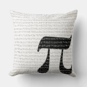 Piの数桁の数学定数 クッション (正面)