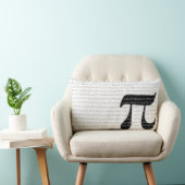 Piの数桁の数学定数 ランバークッション (椅子)