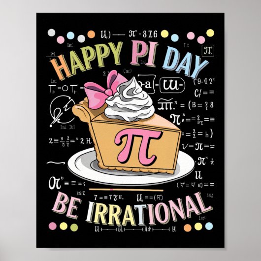 Piの日 おもしろ 数学 コーチ 教師 Piの日 スマホケース ポスター (正面)