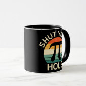 Piの穴を閉める マグカップ (正面右)