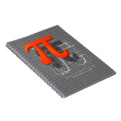 Piの記号の芸術 ノートブック (右側)