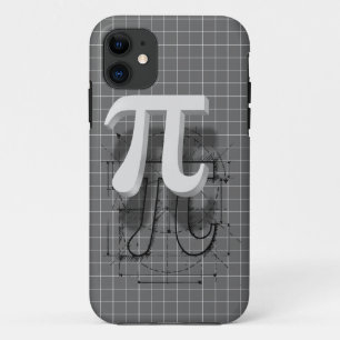 Piの記号の芸術 iPhone 11 ケース