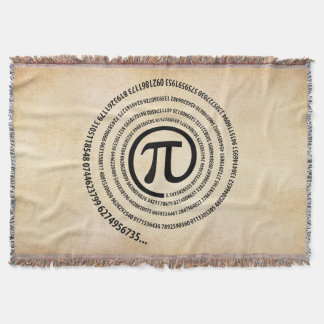Piの記号、螺線形版 スローブランケット