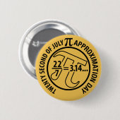 Piの近似日 缶バッジ (正面&裏面)