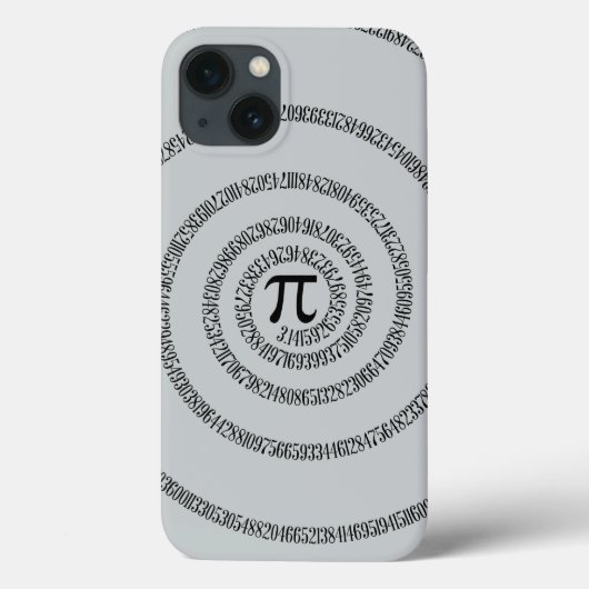 PiのsPIralのグレークリックの色を変更カスタマイズする Case-Mate iPhoneケース (裏面)