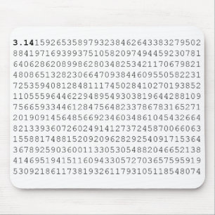 Piは3.14 Pi日を祝います マウスパッド