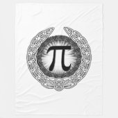 PIエンブレム フリースブランケット (正面)