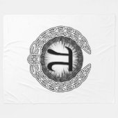 PIエンブレム フリースブランケット (正面(横))