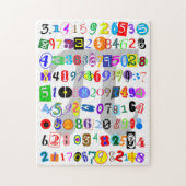 Piカラフルとおもしろいの描写 ジグソーパズル (縦)