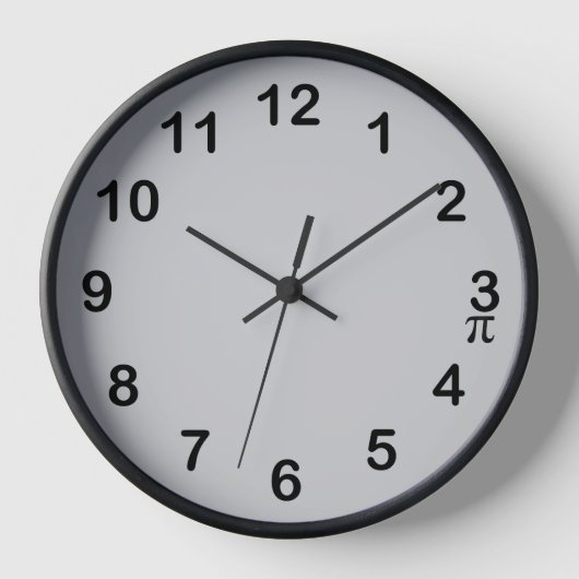 Piクロック 壁時計 (正面)