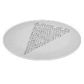 Piグラフィックのスライス カッティングボード (角)