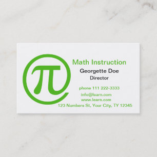 Piケリーの緑 名刺