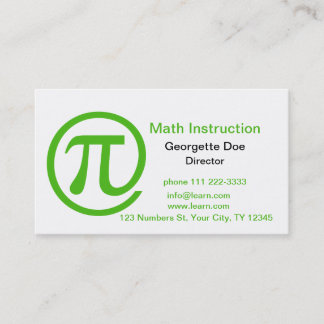 Piケリーの緑 名刺