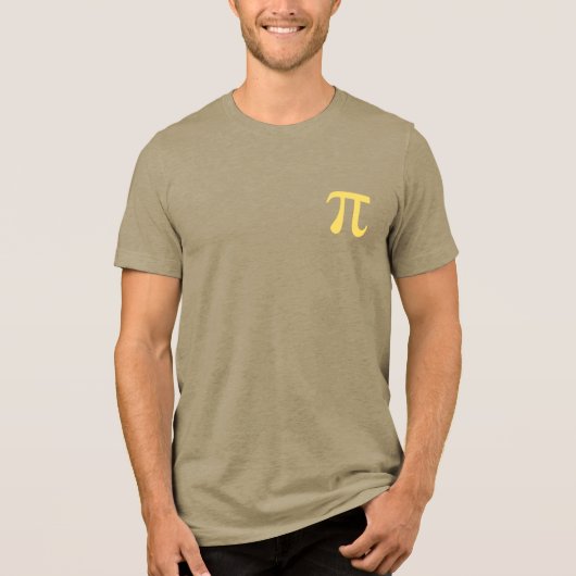 Piシャツとジャケット トライブレンドTシャツ (正面)