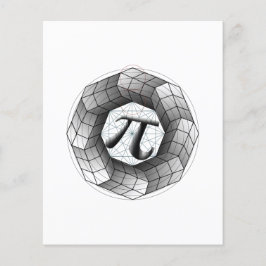 Piシンボル光学錯覚紙シート