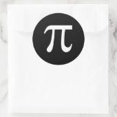 Piステッカー ラウンドシール (バッグ)