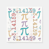 piデイカラフル紙ナプキン スタンダードカクテルナプキン (正面)