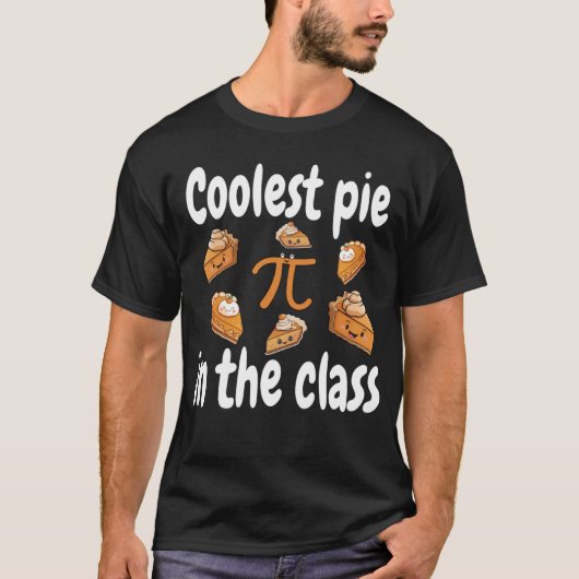 PiデイクールアパイのクラスMath Pumpki Tシャツ (正面)