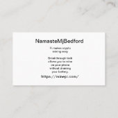 Piネットワーク 名刺 (裏面)