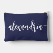 Piパーソナライズされた記号付きPi日犬 アクセサリーポーチ (裏面)