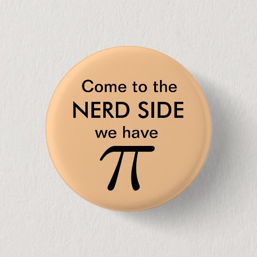 PIピン-モモ 缶バッジ (正面)