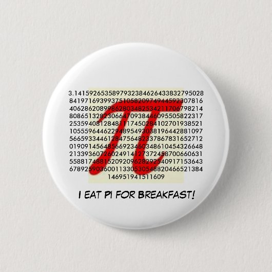 Piボタン 缶バッジ (正面)