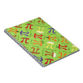 Piメニューかわいい数学Piデイノートブック ノートブック (右側)