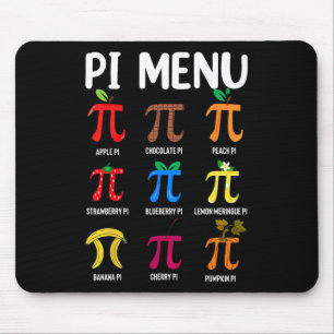 Piメニュー3.14 Piシンボル – 数学先生ハッピーPi日 マウスパッド