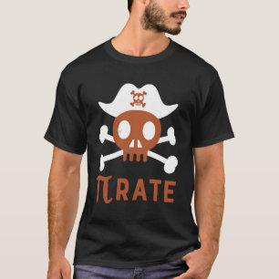 PiレートPi日数値マチックジョーク Tシャツ
