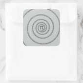 Pi上のsPIralクリックグカスタマイズ色の変更 スクエアシール (バッグ)