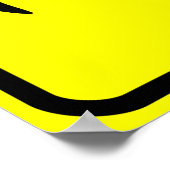 Pi交差ゾーン ポスター (角)