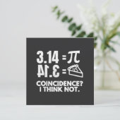 Pi偶然Pi日 カード (スタンド正面)