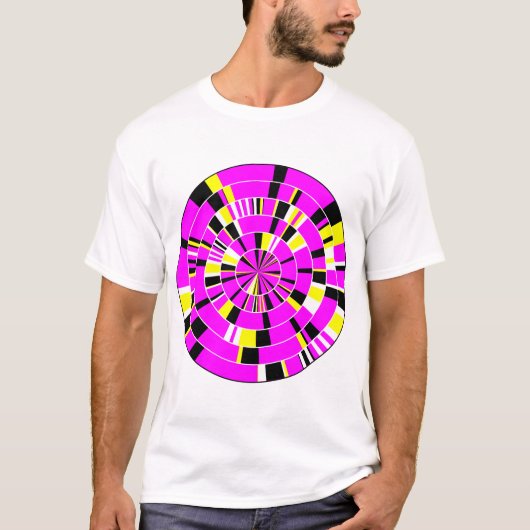 Pi抽象芸術03 Tシャツ (正面)