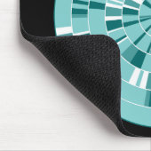 Pi抽象芸術05 – オンブラック マウスパッド (コーナー)