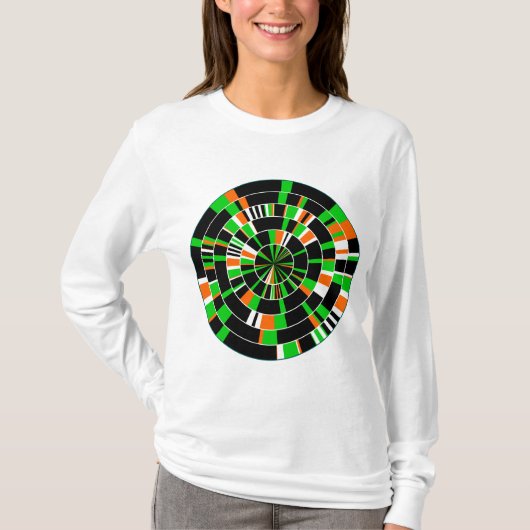Pi抽象芸術07 Tシャツ (正面)