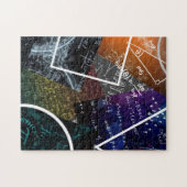 Pi抽象芸術:数理アートパズル ジグソーパズル (横)
