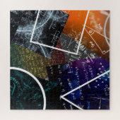 Pi抽象芸術：数理アートパズル ジグソーパズル (横)