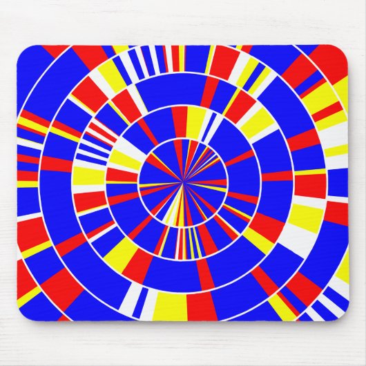 Pi抽象芸術II 08 マウスパッド (正面)