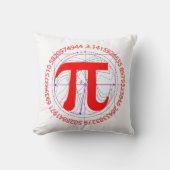 Pi数スケッチ クッション (正面)