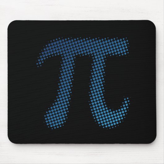 Pi数記号 マウスパッド (正面)