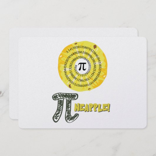 PI日おもしろい2023数値計算日記念日3月14日 シーズンカード (正面/裏面)