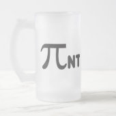 Pi日のおもしろいなパイントの2011年の©のパイントのマグ フロストグラスビールジョッキ (左)