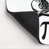 Pi日のパイを保存して下さい マウスパッド (コーナー)