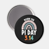 Pi日生まれ誕生日算数おもしろい マグネット (正面/裏面)