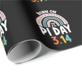 Pi日生まれ誕生日算数おもしろい ラッピングペーパー (ロールコーナー)